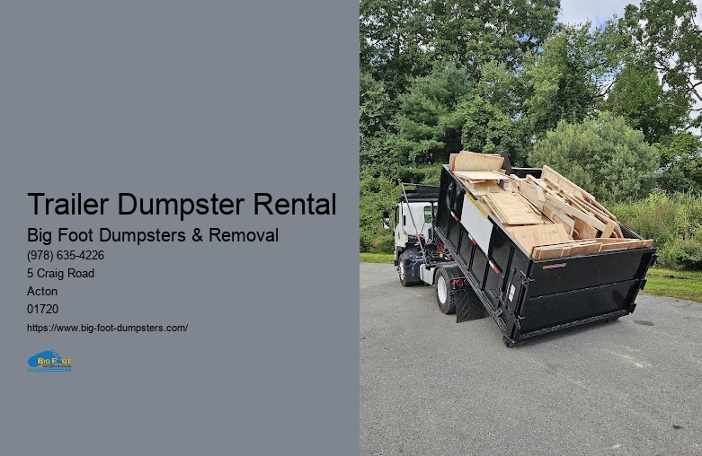 junk removal dumpster rental