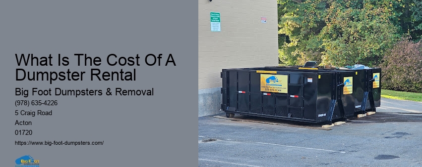 one day dumpster rental