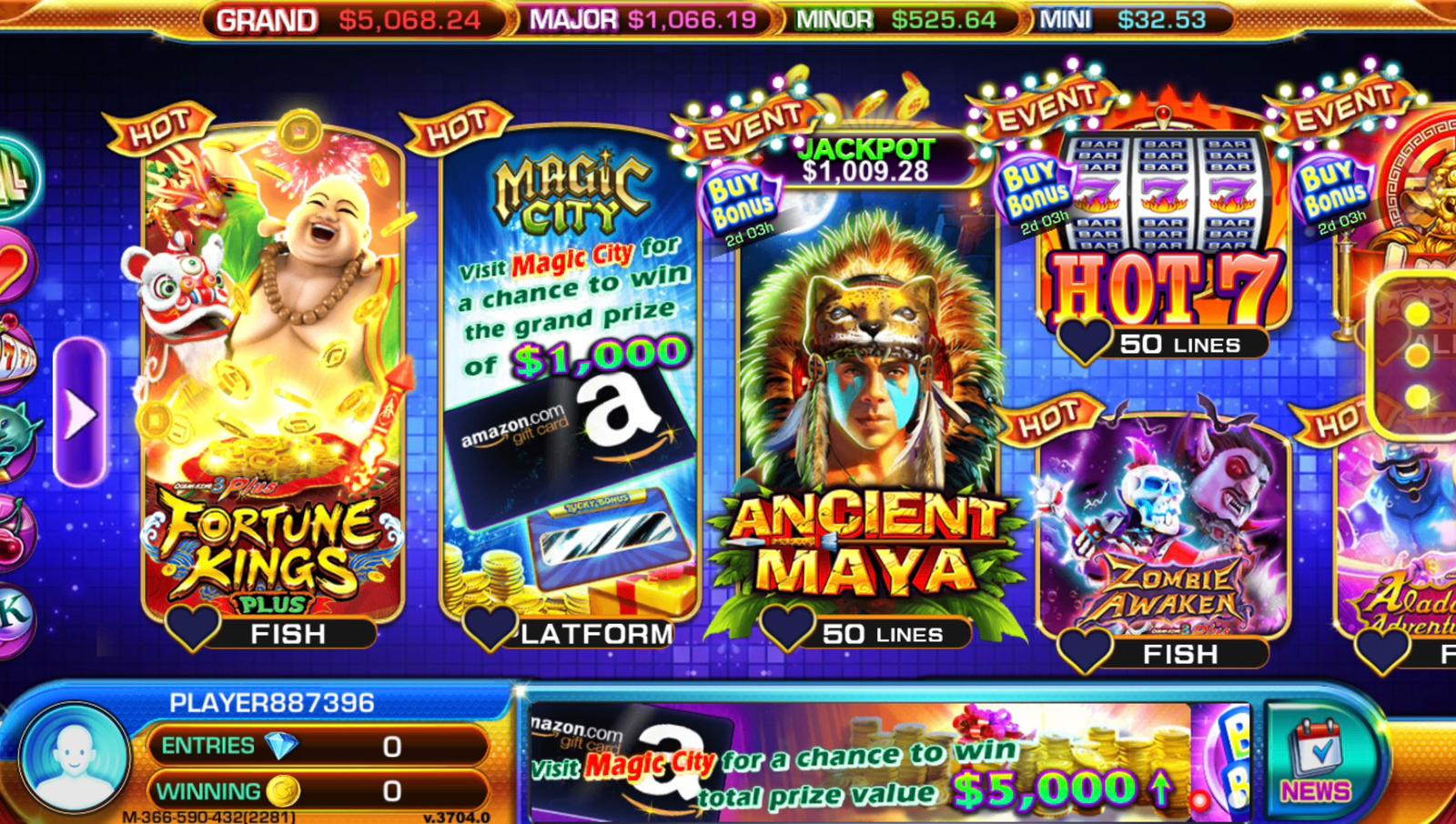 LuckyRush io The Most Trusted Social Casino in America (Fire Kirin