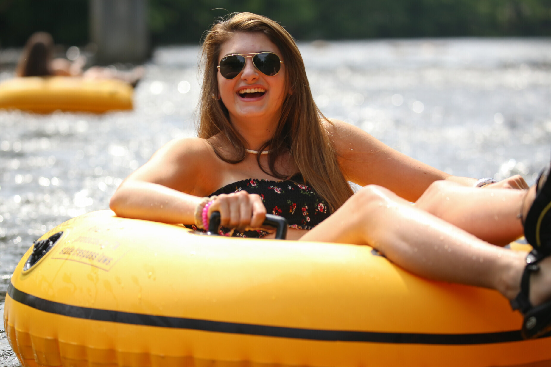 Tubing on Little River