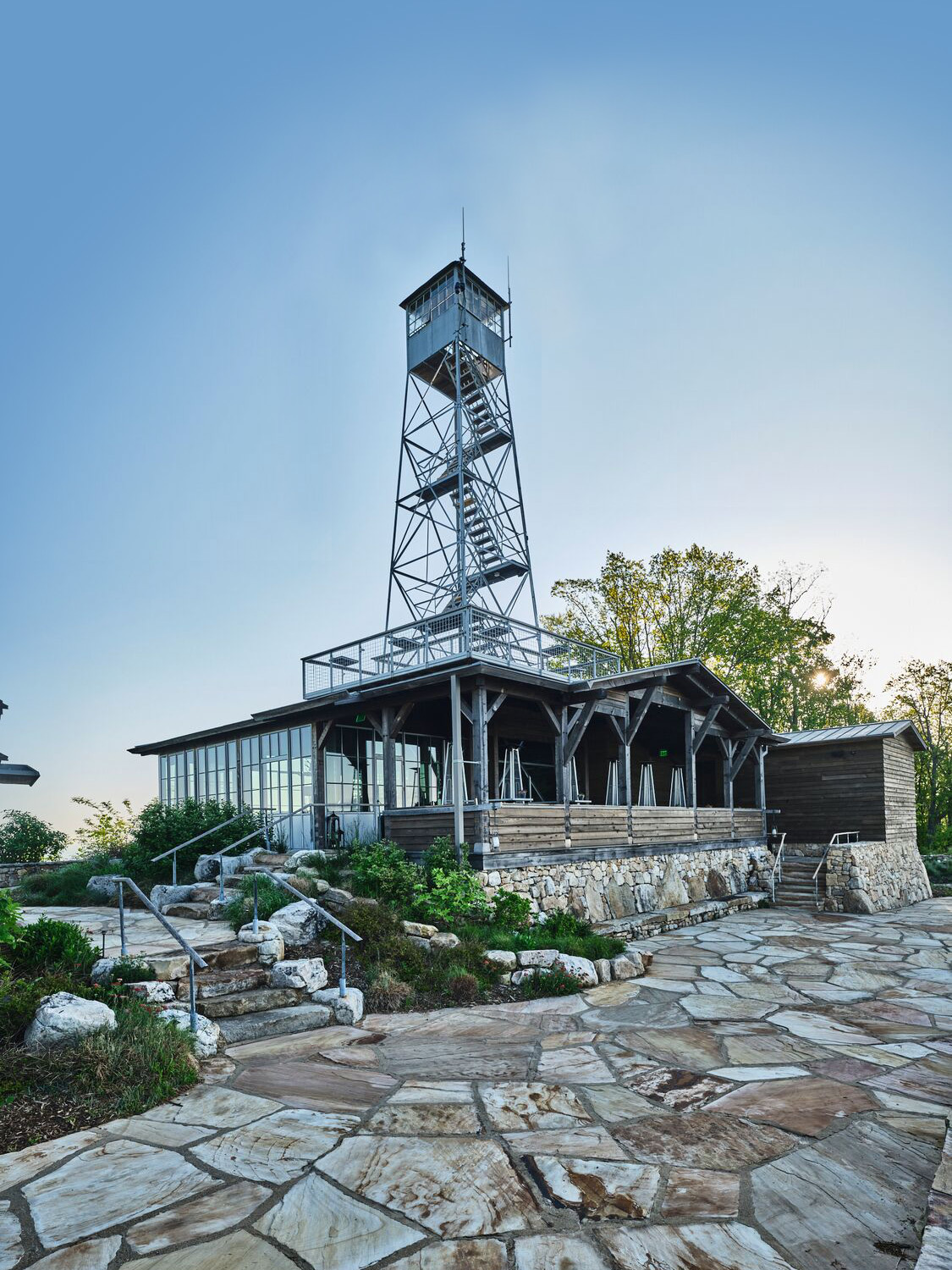 Exterior Shot of Firetower