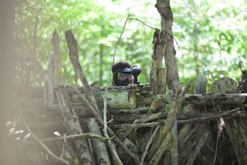 Guest Doing Paint Ball