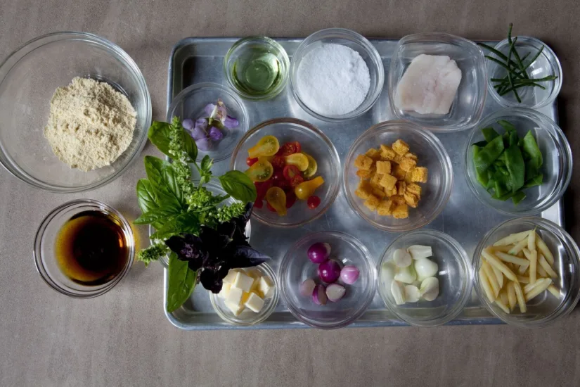 Tray of Ingredients