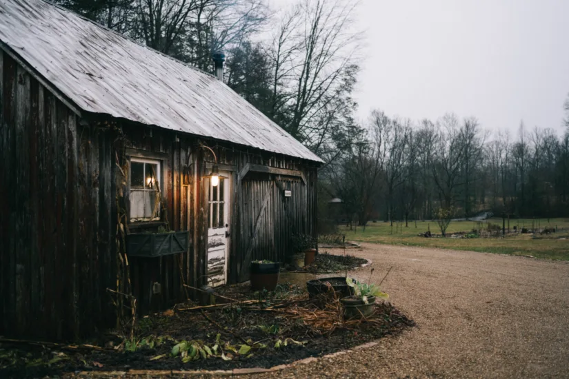 Winter Garden Shed