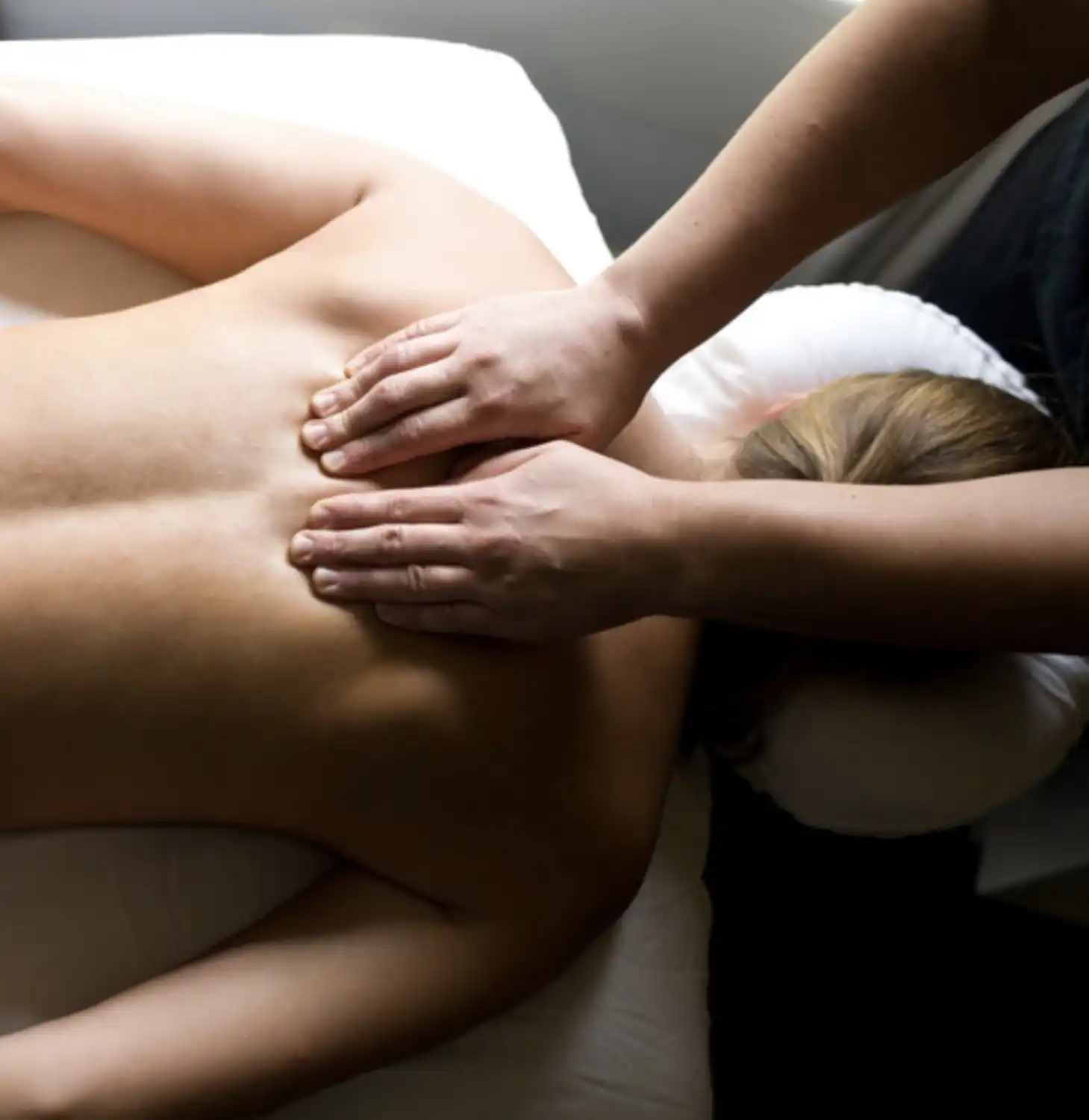 Woman Getting A Massage