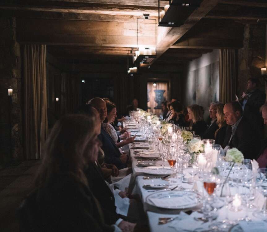 Dinner in the Wine Cellar