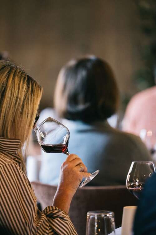 Guests Wine Tasting