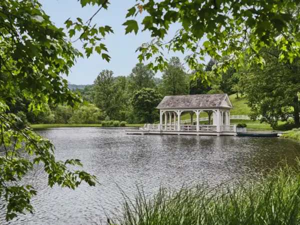 Boat House on Walland Pond