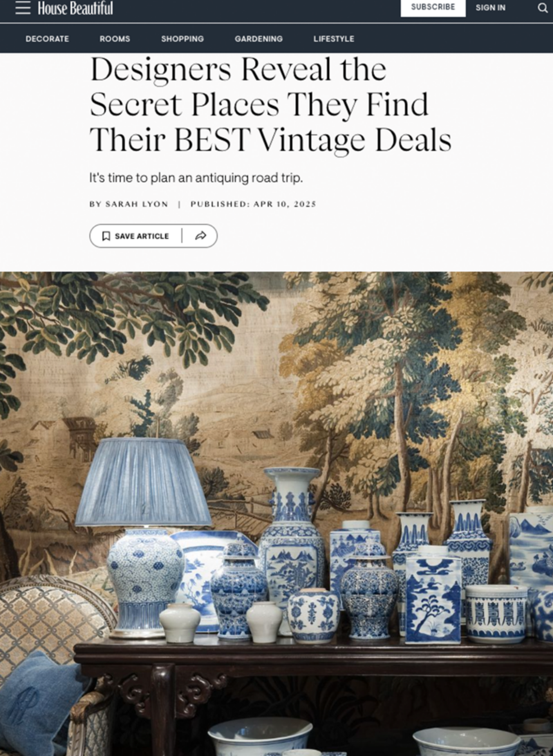 House Beautiful Vintage Deals