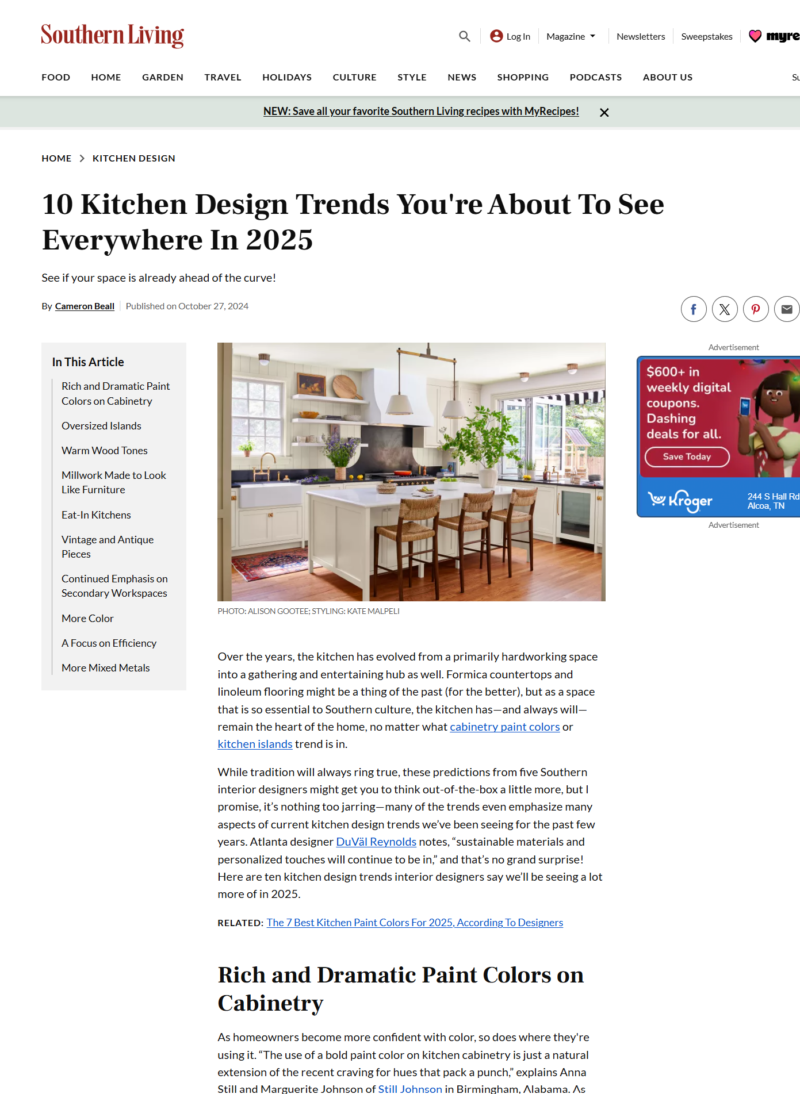 Southern Living Publication