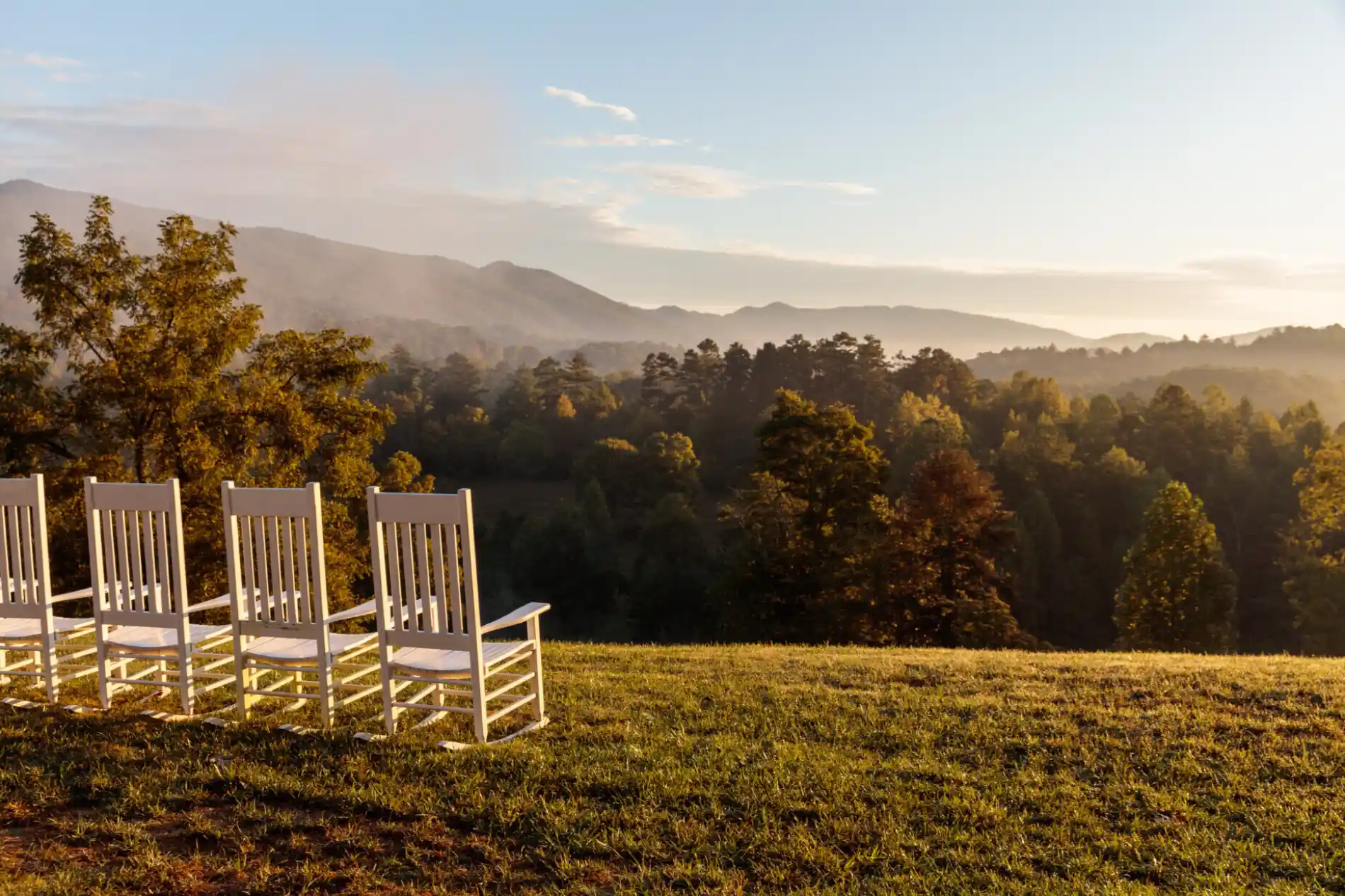 Main House Lawn Sunrise