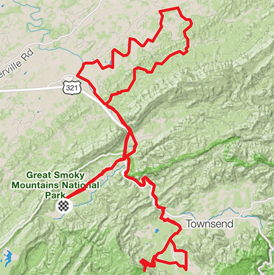 2018 Day 3 Route