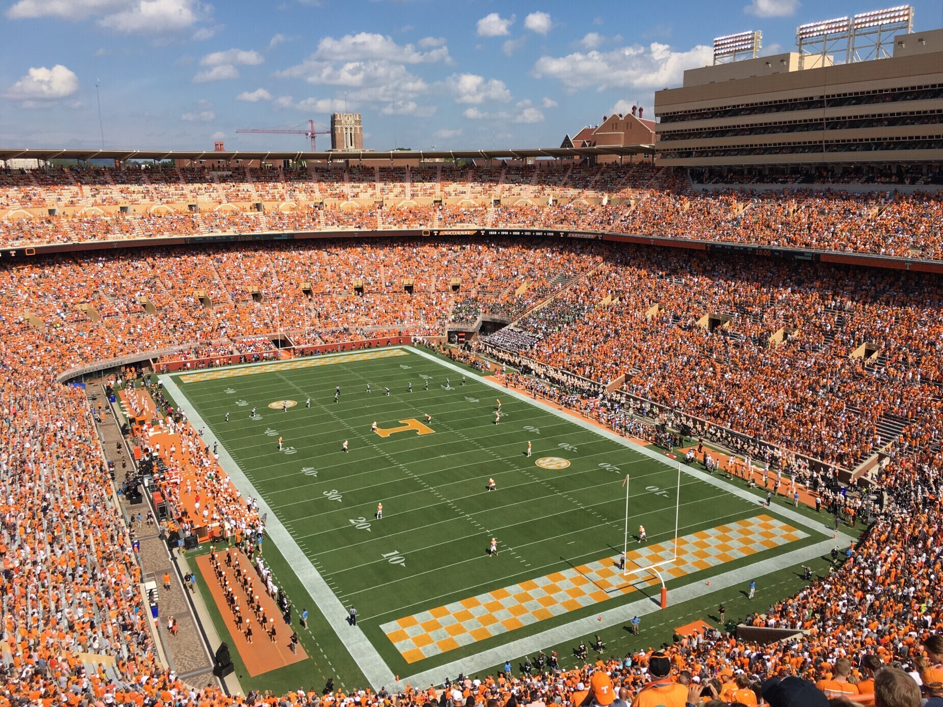 The University of Tennessee VOLS sporting events