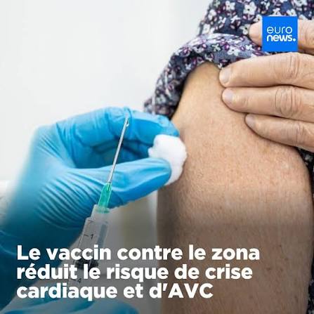 LE VACCIN CONTRE LE ZONA PROTÉGERAIT CONTRE L’AVC