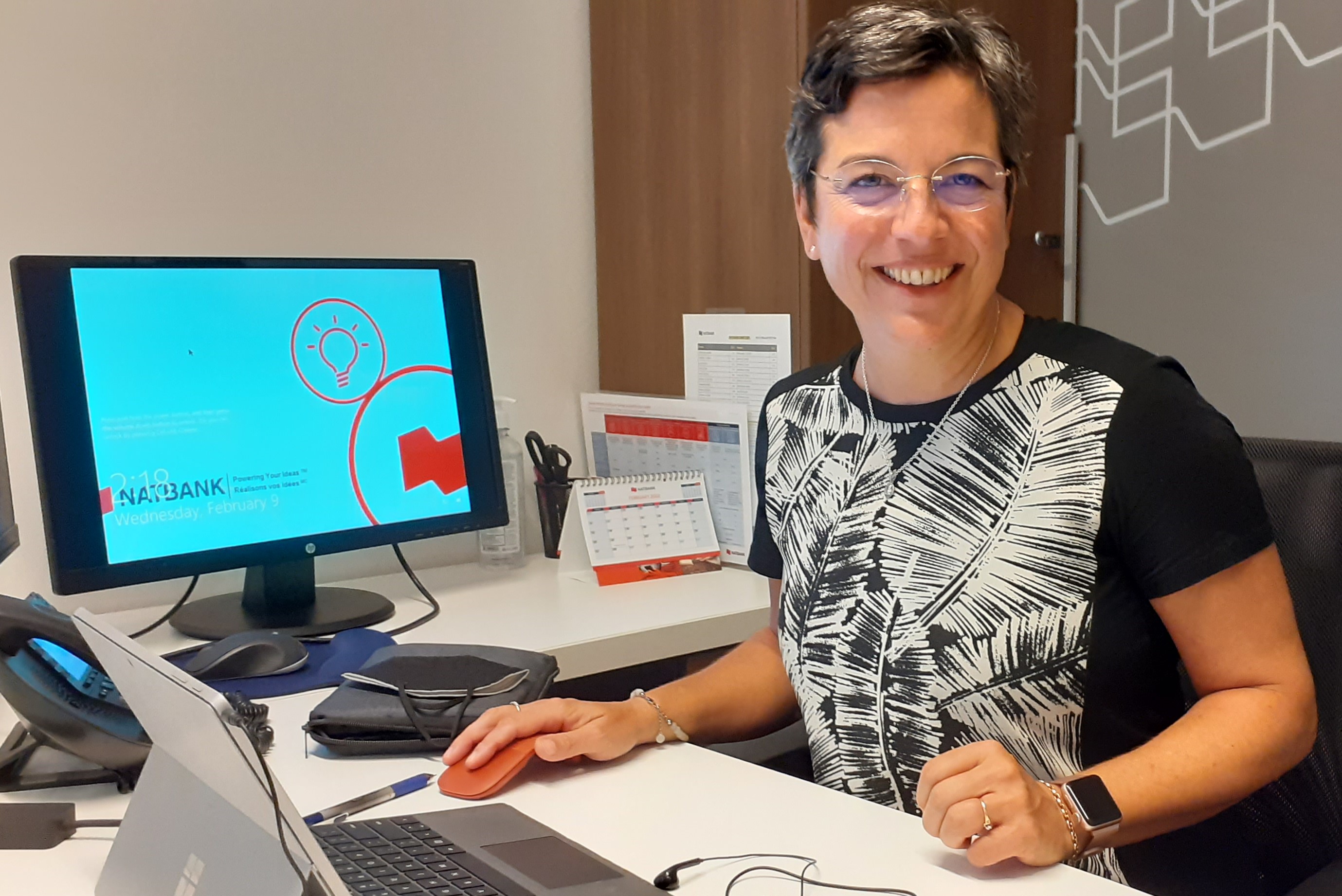 Martine Boulay, Natbank des services conviviaux et efficaces