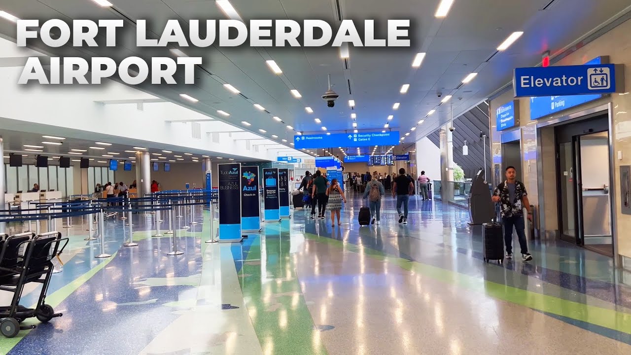 Ce que les Canadiens devraient savoir  sur l’Aéroport de Fort Lauderdale en Floride  et ses compagnies aériennes