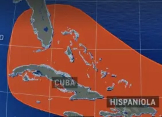 À SURVEILLER DE PRÈS POUR UNE CATÉGORIE 5 : Une tempête tropicale pourrait s'abattre sur la Floride sous peu.