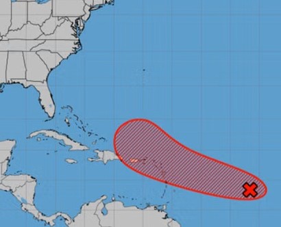 On surveille les Caraïbes alors que les prévisionnistes observent une tempête s’en allant finir sa route vers le nord des États-Unis et possiblement vers le Canada comme Debby.