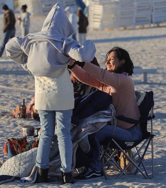 Du National Weather Center : Un nouveau front froid similaire en route vers le sud de la Floride.