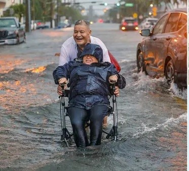 Septembre le mois des inondations dans sud de la Floride frappée par des alertes en raison de pluie intense.