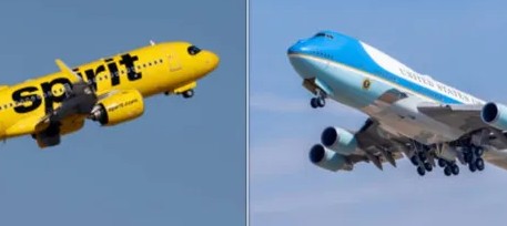 Un vol de Spirit Airlines a été averti à plusieurs reprises de s'éloigner d'Air Force One avec Donald Trump à bord pour éviter les risques de collisions