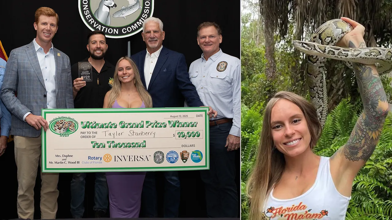 Une femme de Floride, remporte cette année le Python Challenge 2025 après avoir capturé 60 boas.