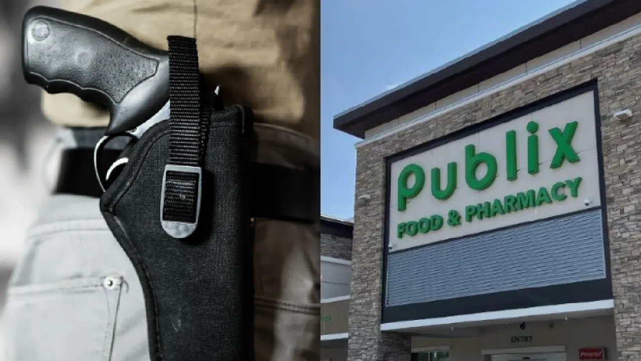 Les supermarchés Publix autorisent maintenant à ses clients le port d’armes à feu visibles dans ses chaines d’épiceries