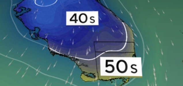 Les tropiques retrouvent enfin leur calme alors que le sud de la Floride se prépare à affronter un puissant front froid et des vents violents : attachez vos tuques !