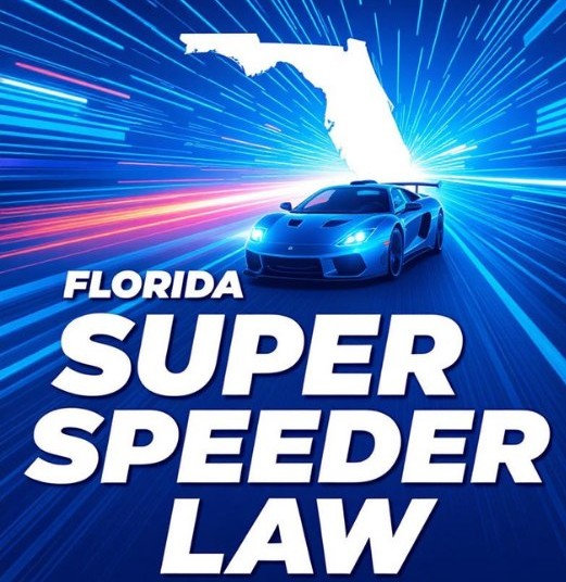 On ne rit plus !  La nouvelle loi « Super Speeder » de Floride prévoit des peines d'emprisonnement pour les fous du volant sur les routes.