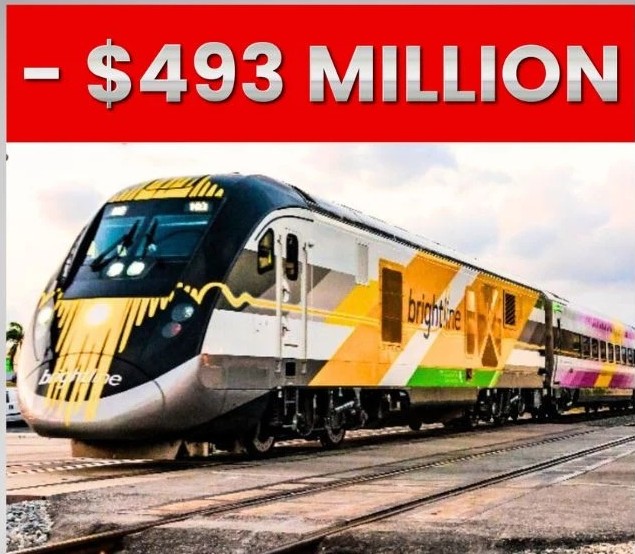 Le train Brightline en Floride risque de disparaître à défaut de ne pas être en mesure de rembourser sa dette avec le peu de passagers.