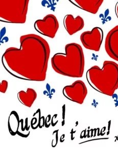 Cette année la Saint-Valentin sera un samedi pour tous les québécois(e) en amour