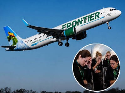 Quatre agents de bord (hôtesse de l’air) de Frontier Airlines tombent mystérieusement malades en plein vol lors d’un vol en Floride.