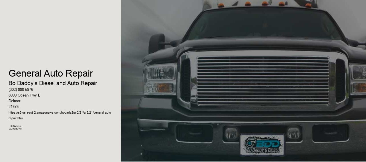 General Auto Repair