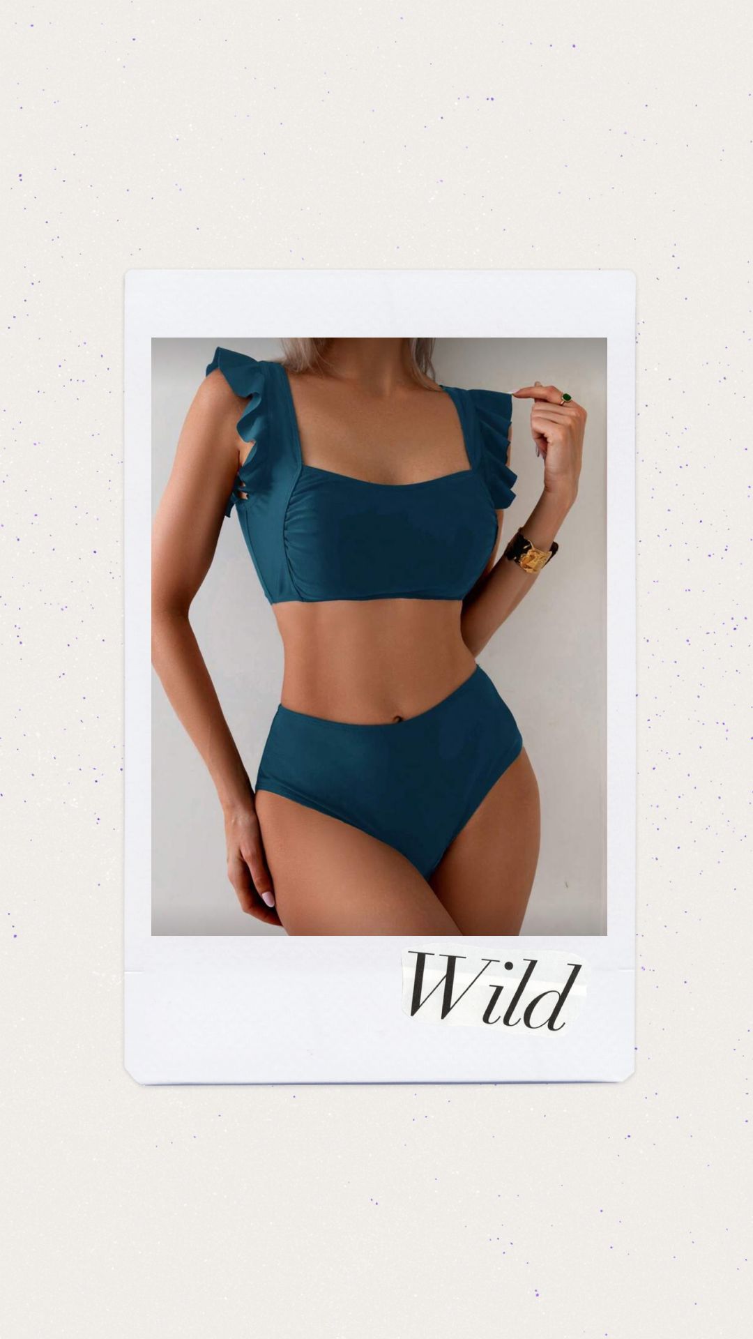 Cintura media color verde turquesa