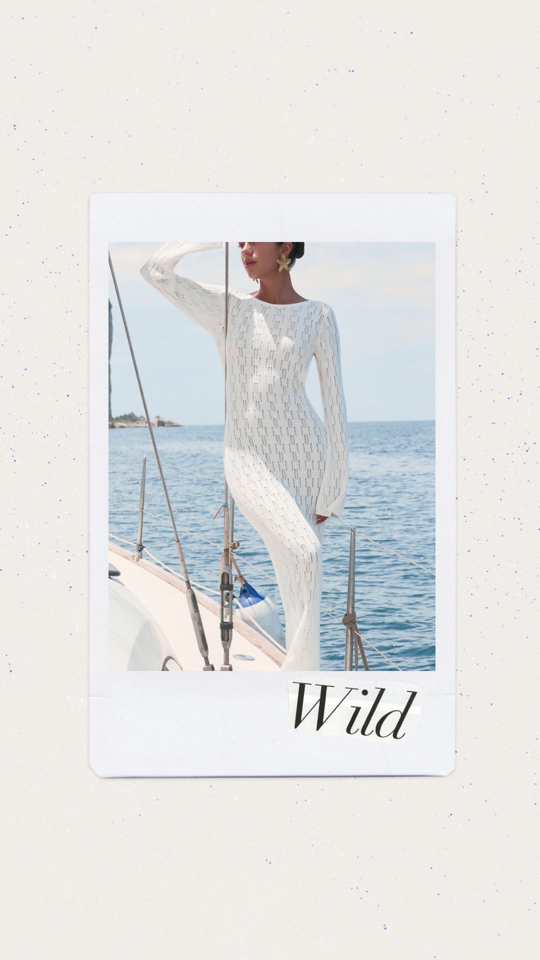 Salida de baño larga color blanco