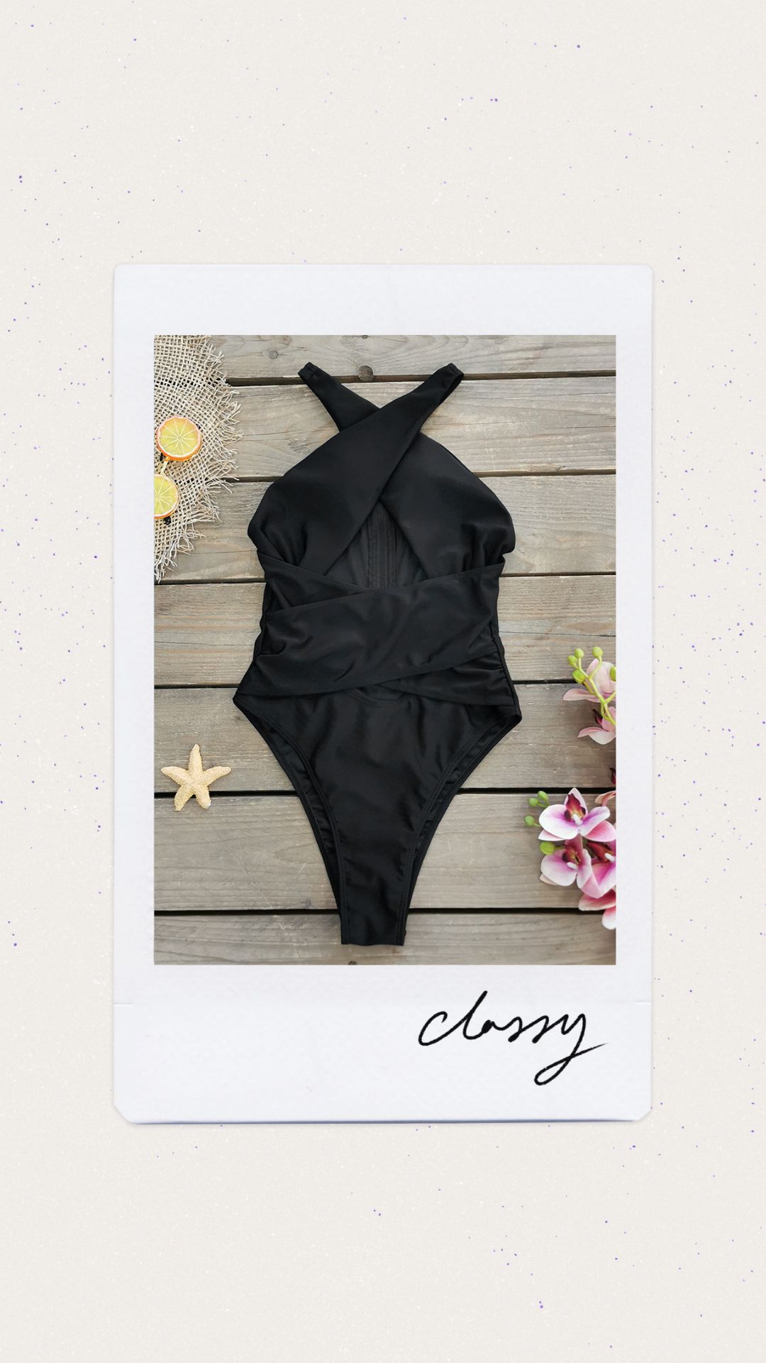 Una pieza color negro 