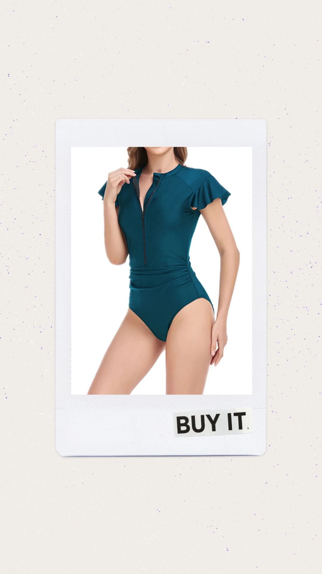 Una pieza color verde turquesa