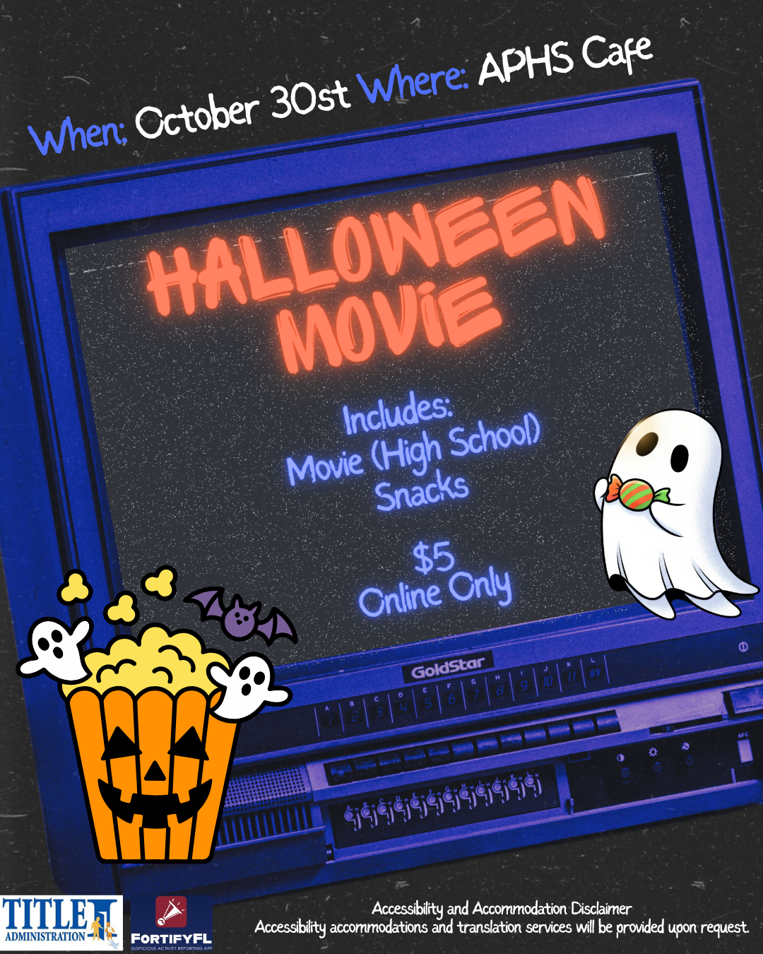 High School Halloween Movie 2026