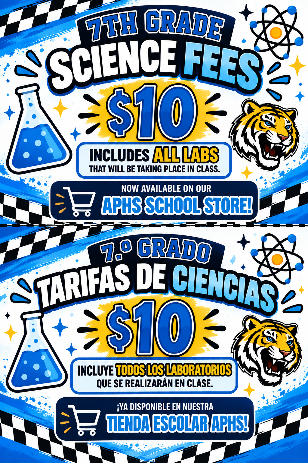 7th Grade Science Fees
