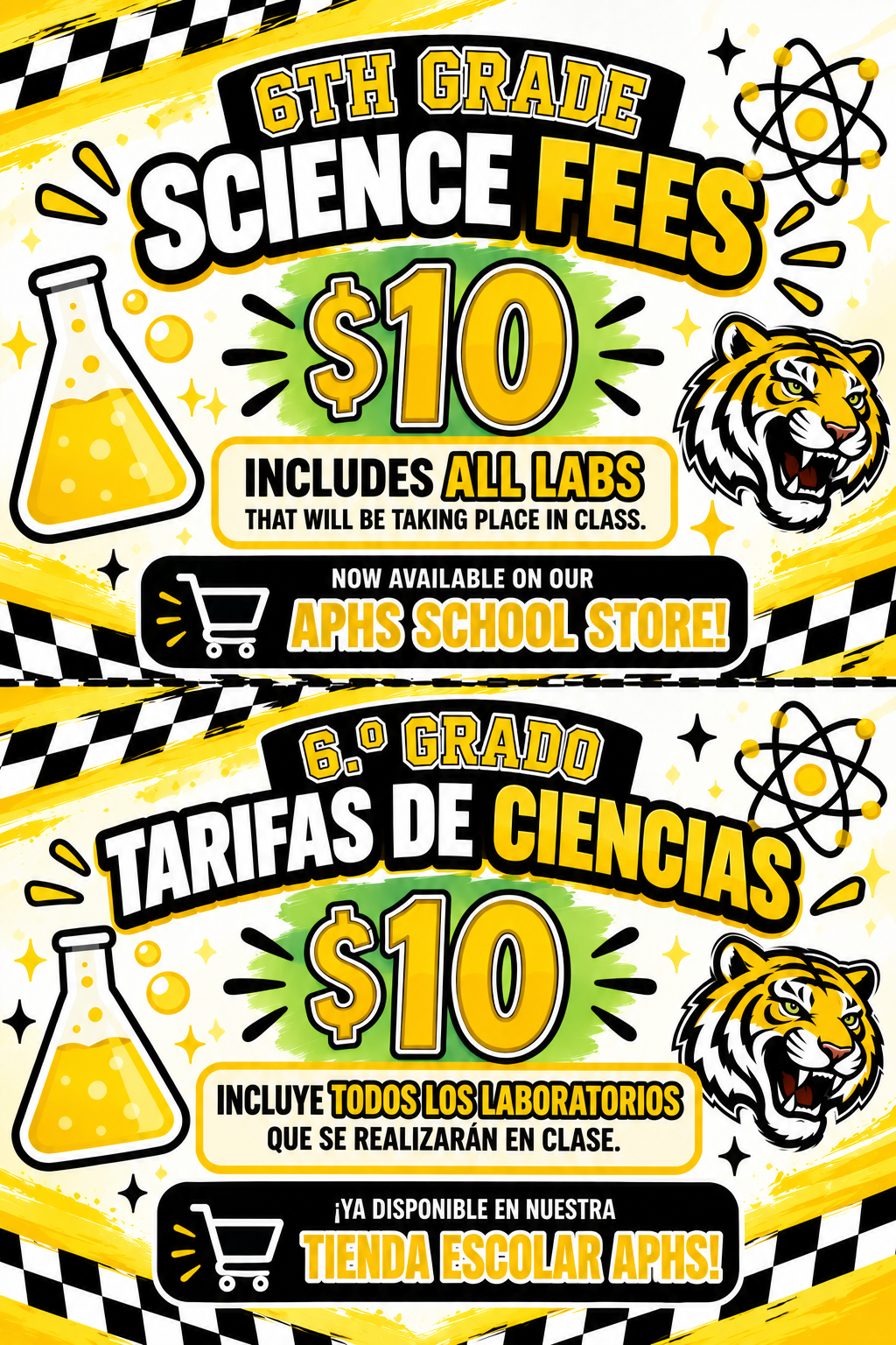 6th Grade Science Fees 