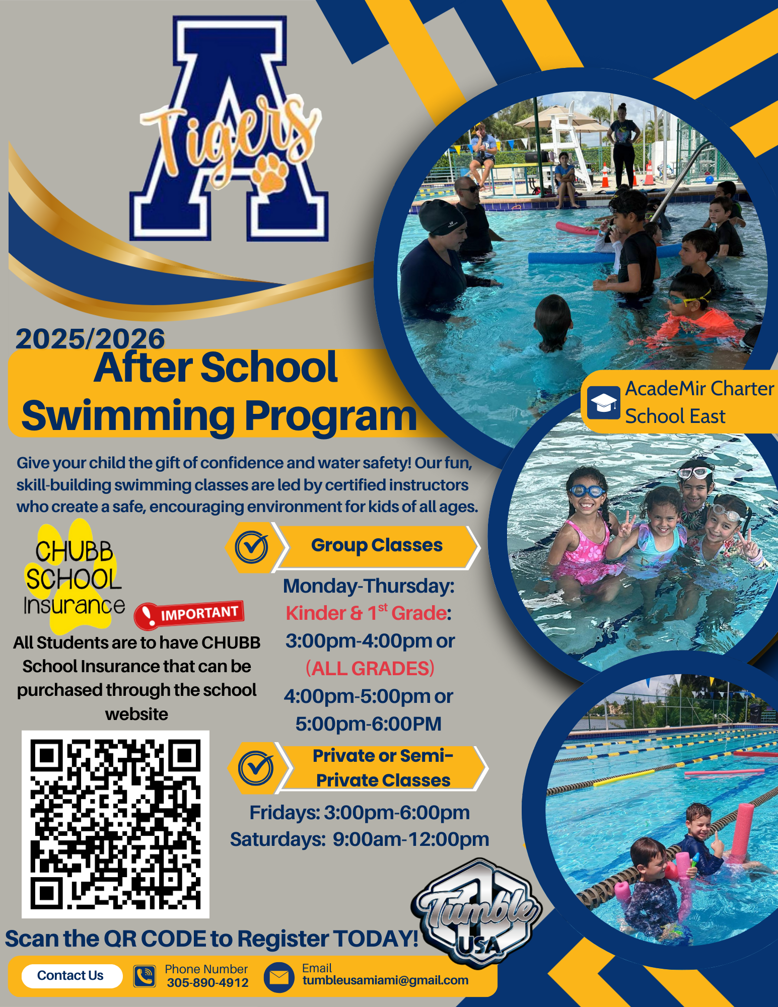 GROUP SWIMMING 1X A WEEK