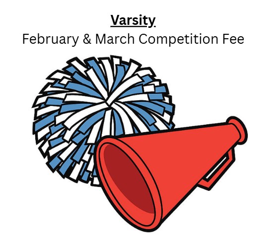 MGA Varsity February & March Competition Fee 