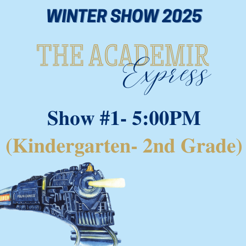 Show #1 Kindergarten, 1st and 2nd Grade