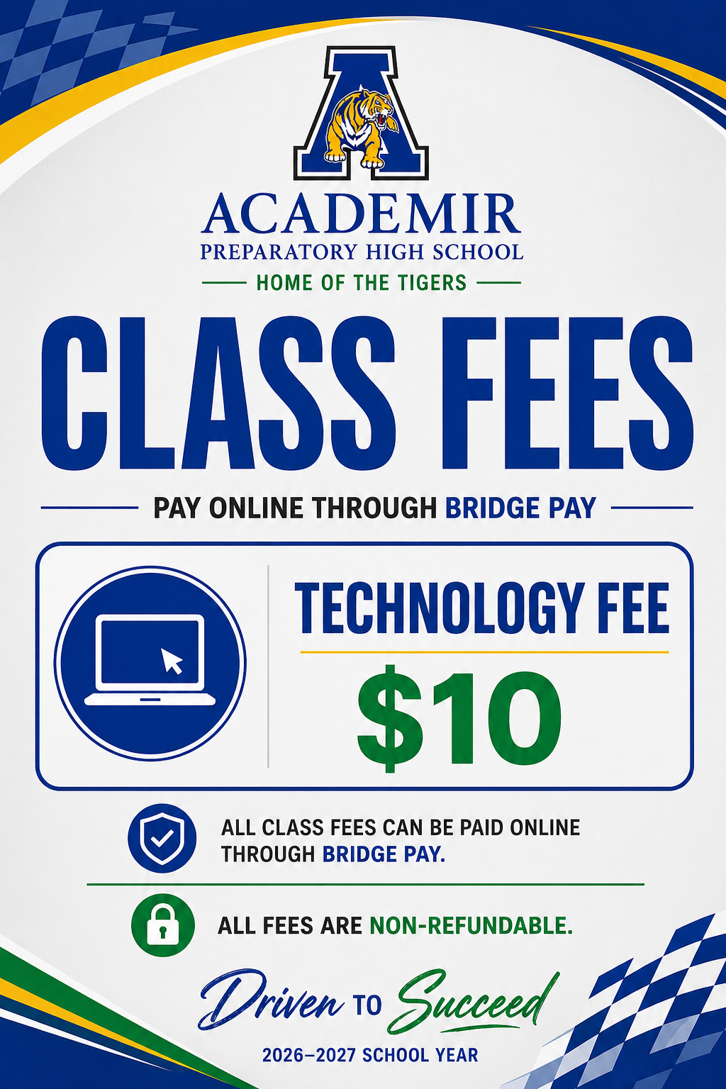 Technology Fee 2026/2027