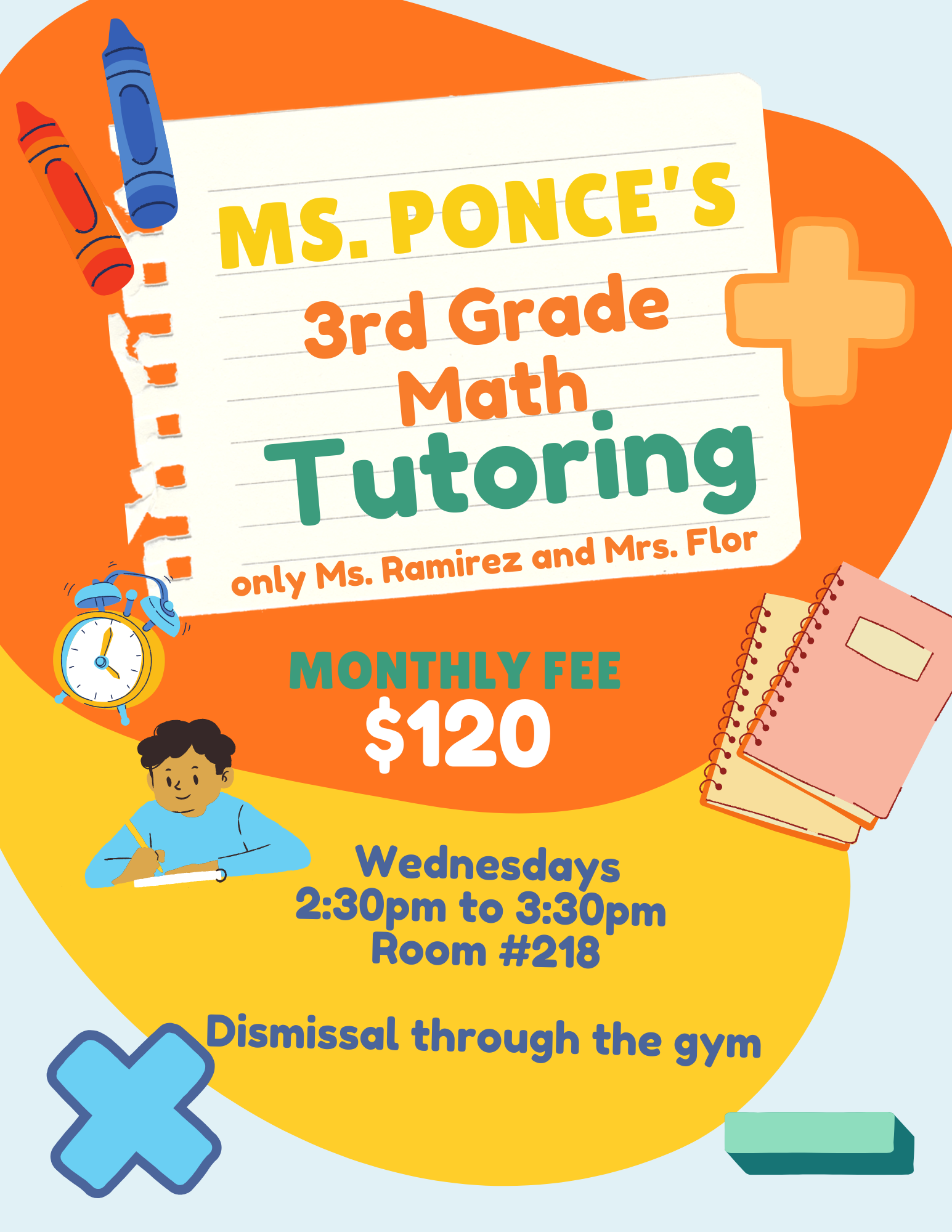 3RD GRADE MATH TUTORING 