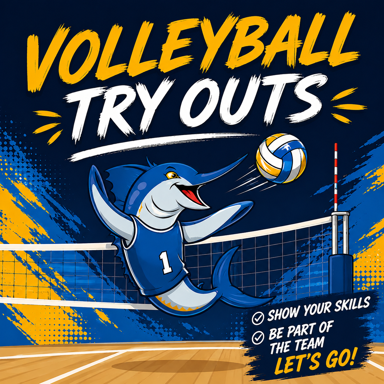 Volleyball Tryout Fee