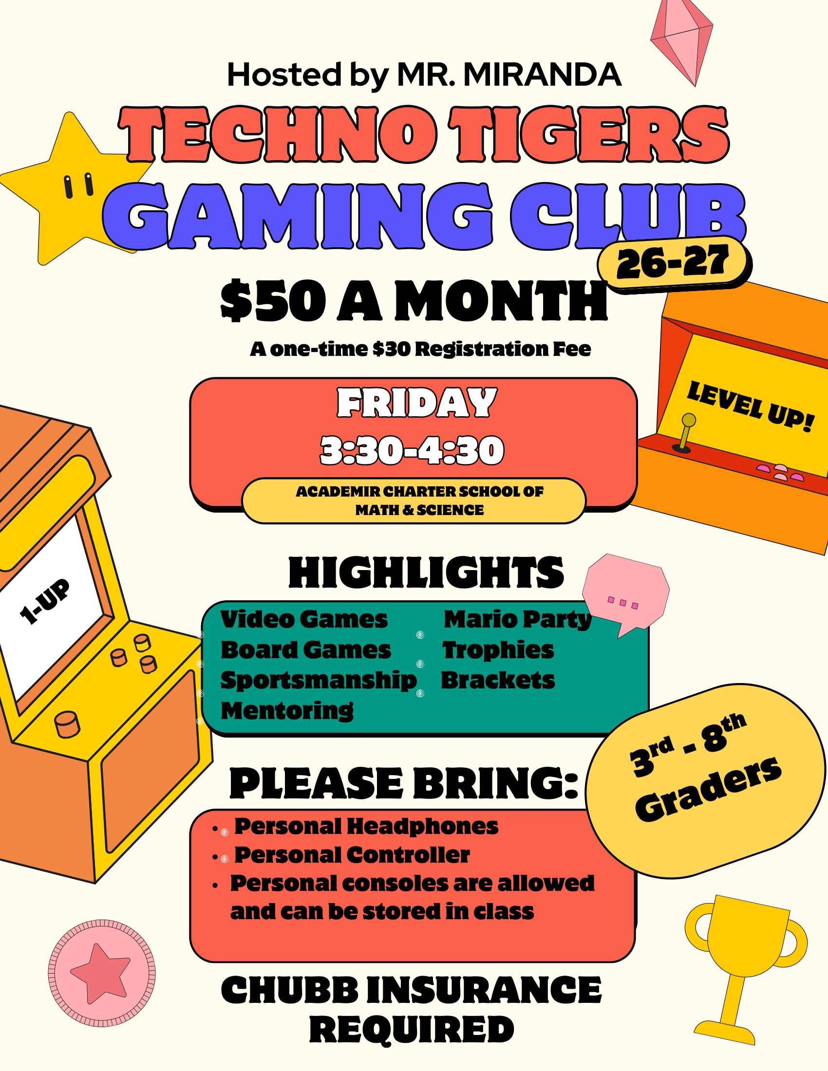 Gaming Club- September