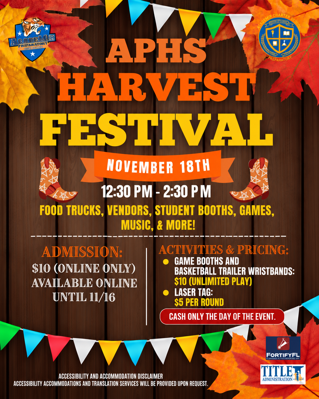 Harvest Festival 2026