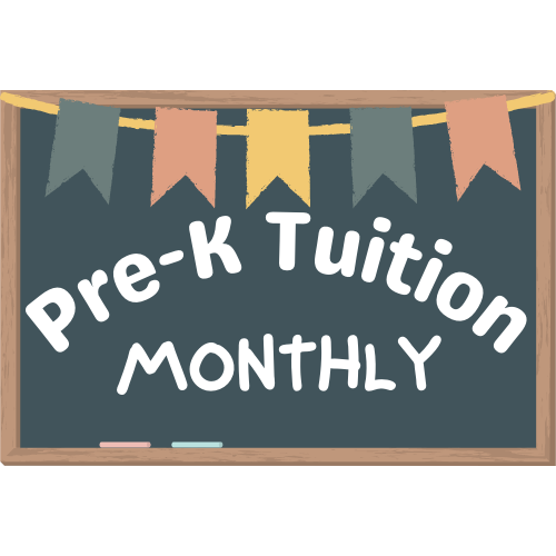 Pre-K Monthly Tuition (no lunch)