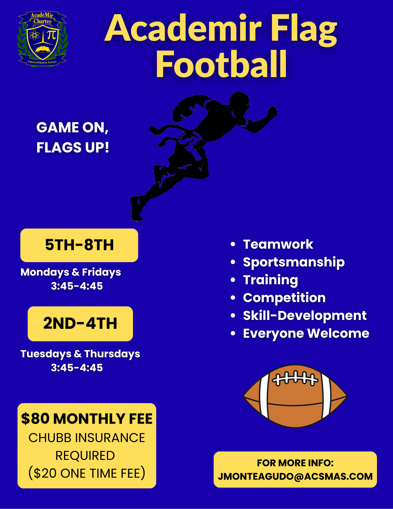 Flag Football- March